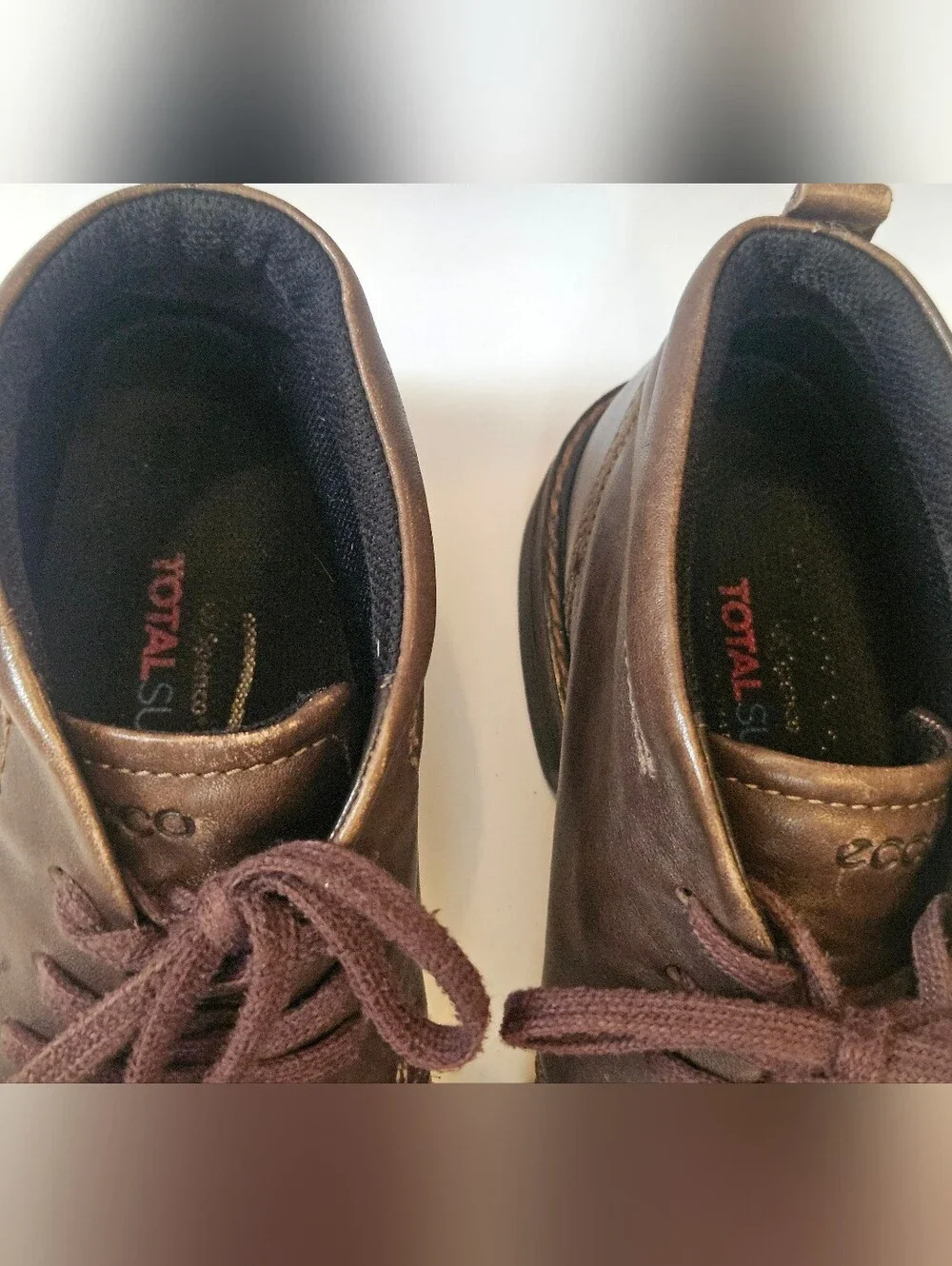 ECCO Turn Gore-Tex Chukka Boots Men EU 42 US 8 8.5 US Brown Leather Waterproof
